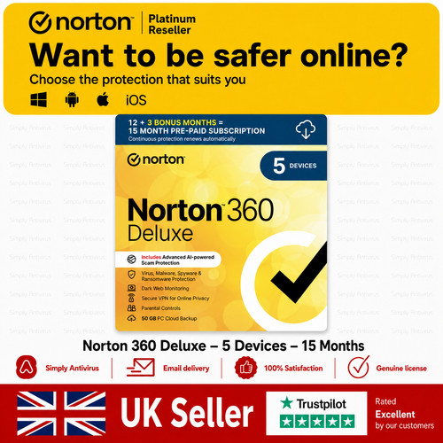 Norton 360 deluxe antivirus - norton,