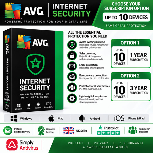 Avg internet security - internet,