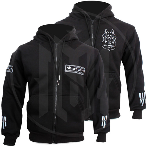 Herren security hoodie fleece - hoodie,