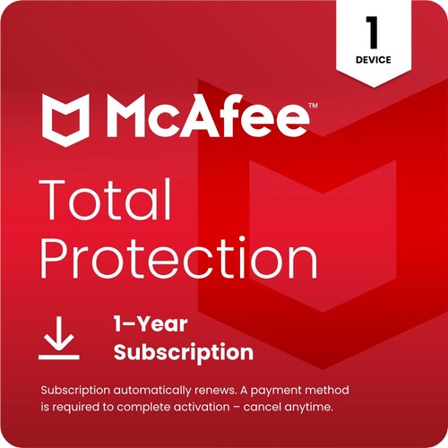 Mcafee total protection 1 - mcafee,