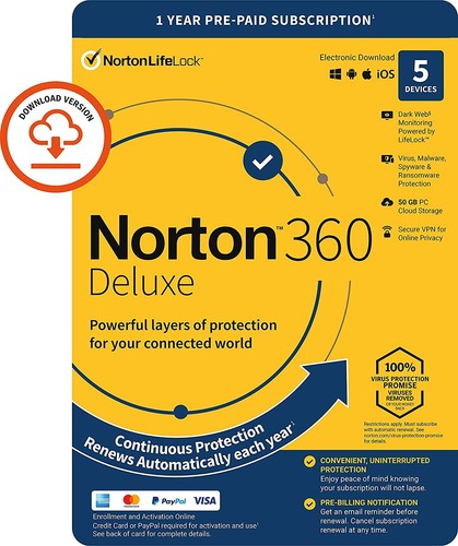 Norton 360 deluxe security - 360,